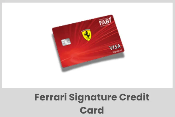 Ferrari Signature Credit Card